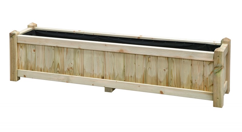 Rectangular Planter Long Earnshaws Fencing Centres