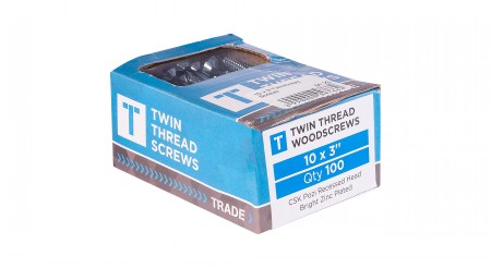 10 x 3" Twinthread Screws