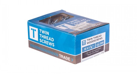 12 x 1 1/2" Twinthread Screws
