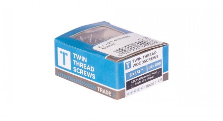 6 x 1/2" Twinthread Screws