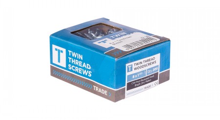 8 x 1" Twinthread Screws