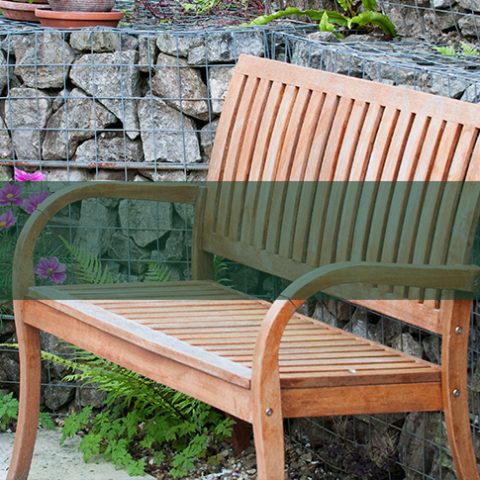 Composite benches are the ideal outdoor seating solution to save time treating your garden bench.