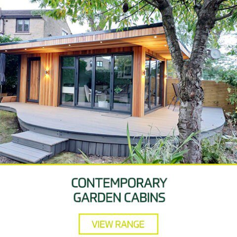 Contemporary Garden Cabins seasonal offer