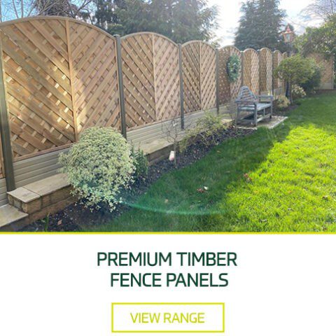 Premium Timber Fence Panels seasonal offer