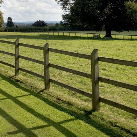 post and rail fencing at earnshaws fencing centres