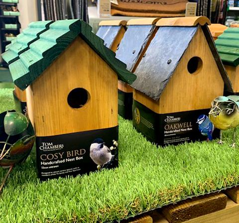 Bird Boxes at Earnshaws