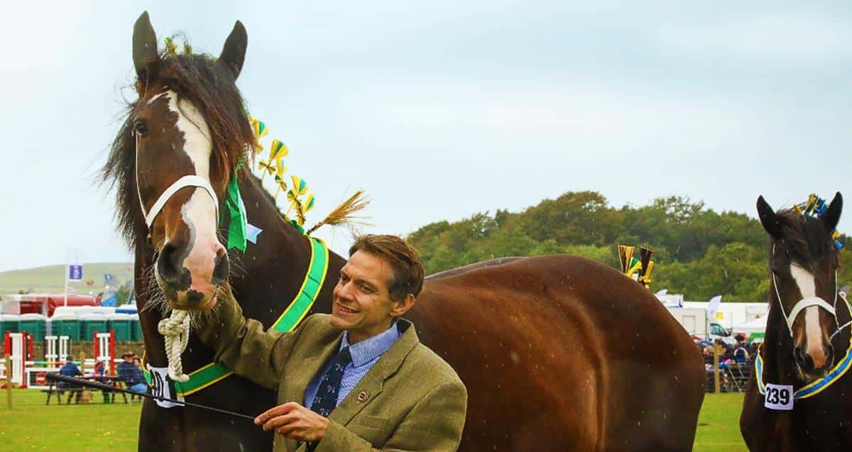 Earnshaws Fencing Centre Shire Horse Competition