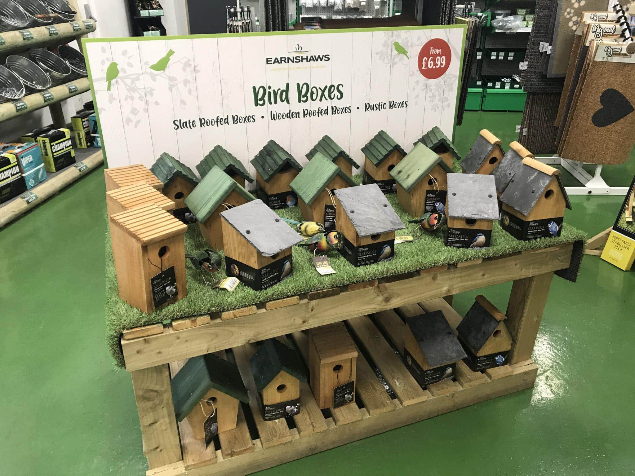 bird houses in garden earnshaws