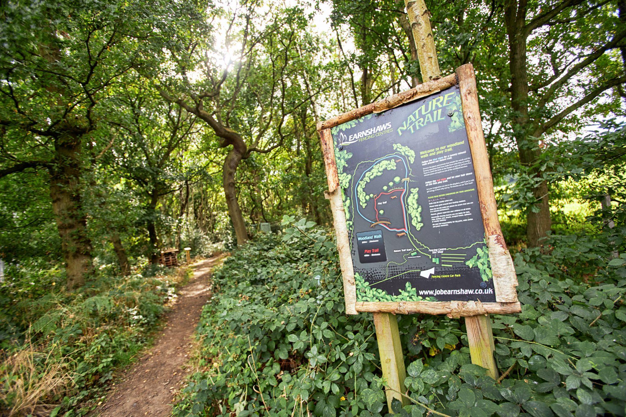Earnshaws nature trail at Midgley