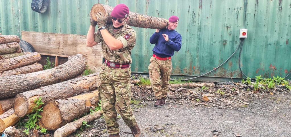 Para Regiment training