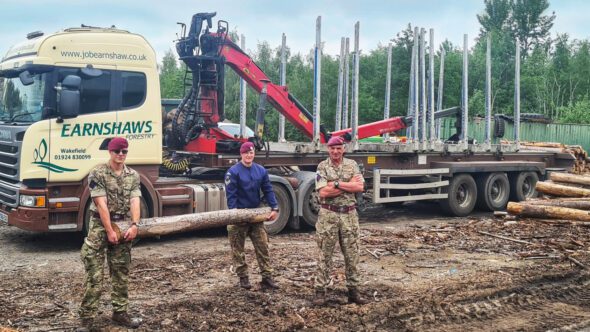 Parachute Regiment Training at Midgley