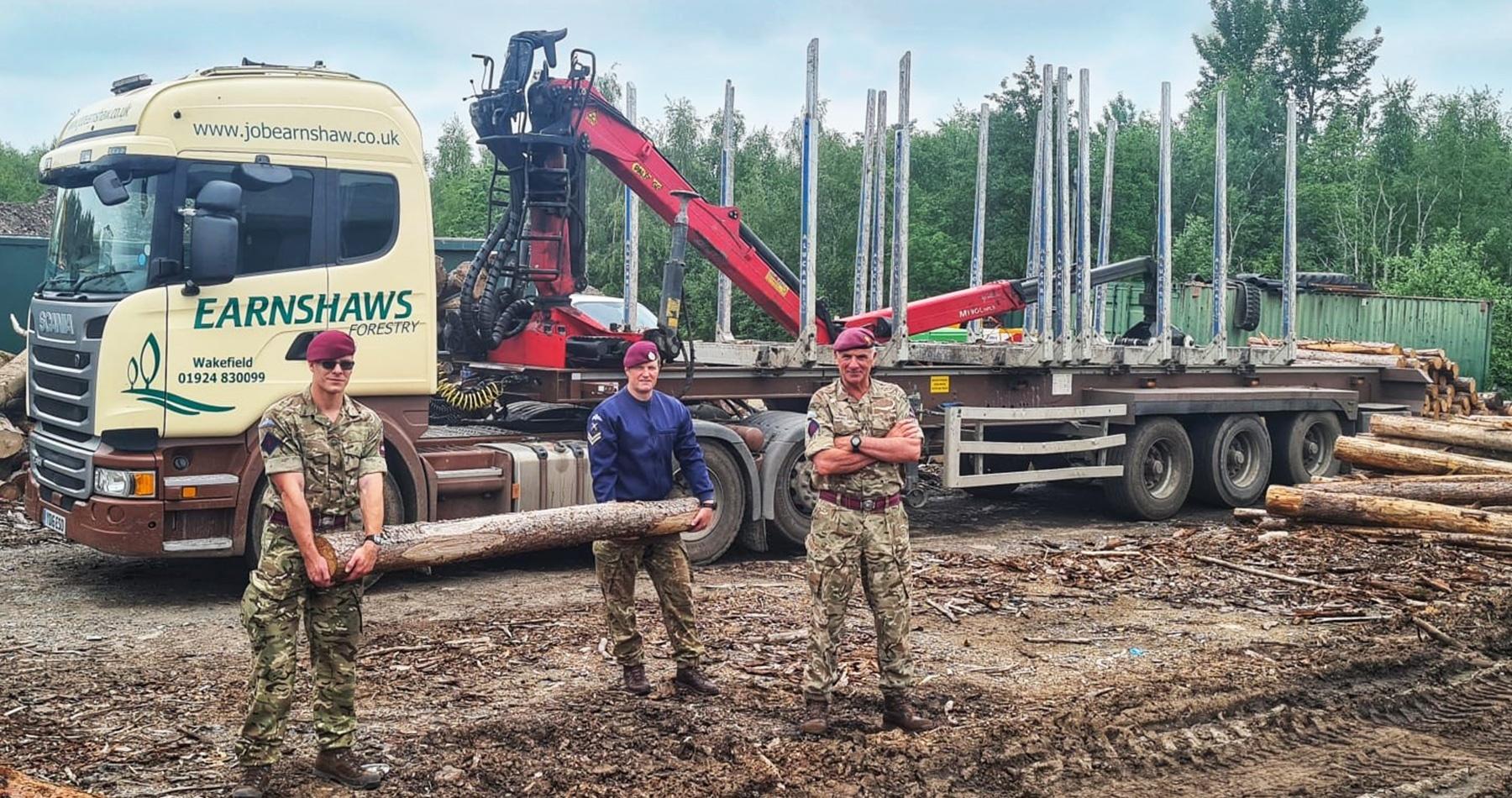 Para Regiment Training at Midgley