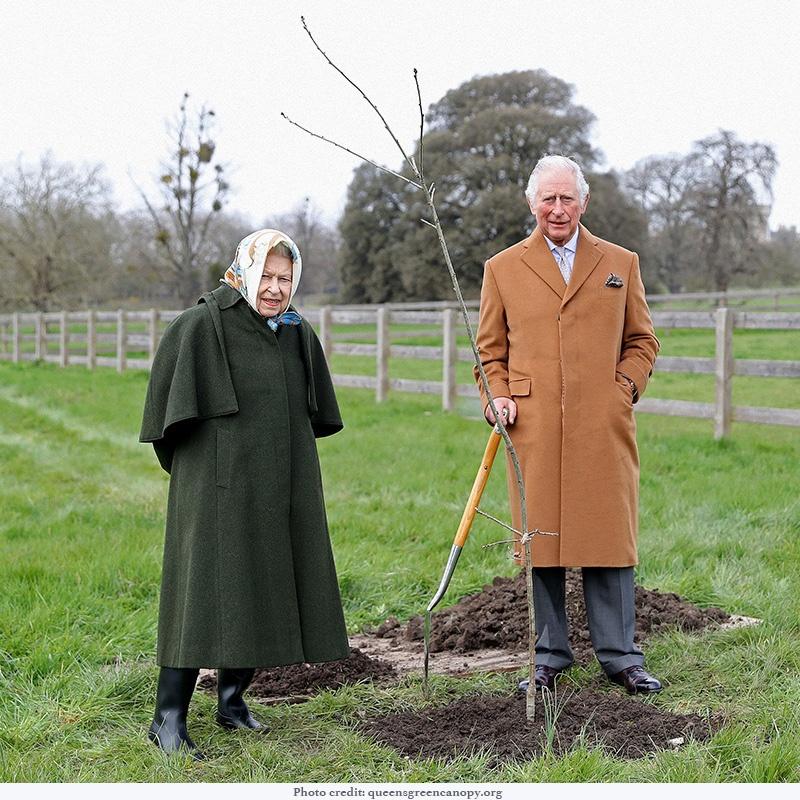 Her Majesty and the Prince of Wales