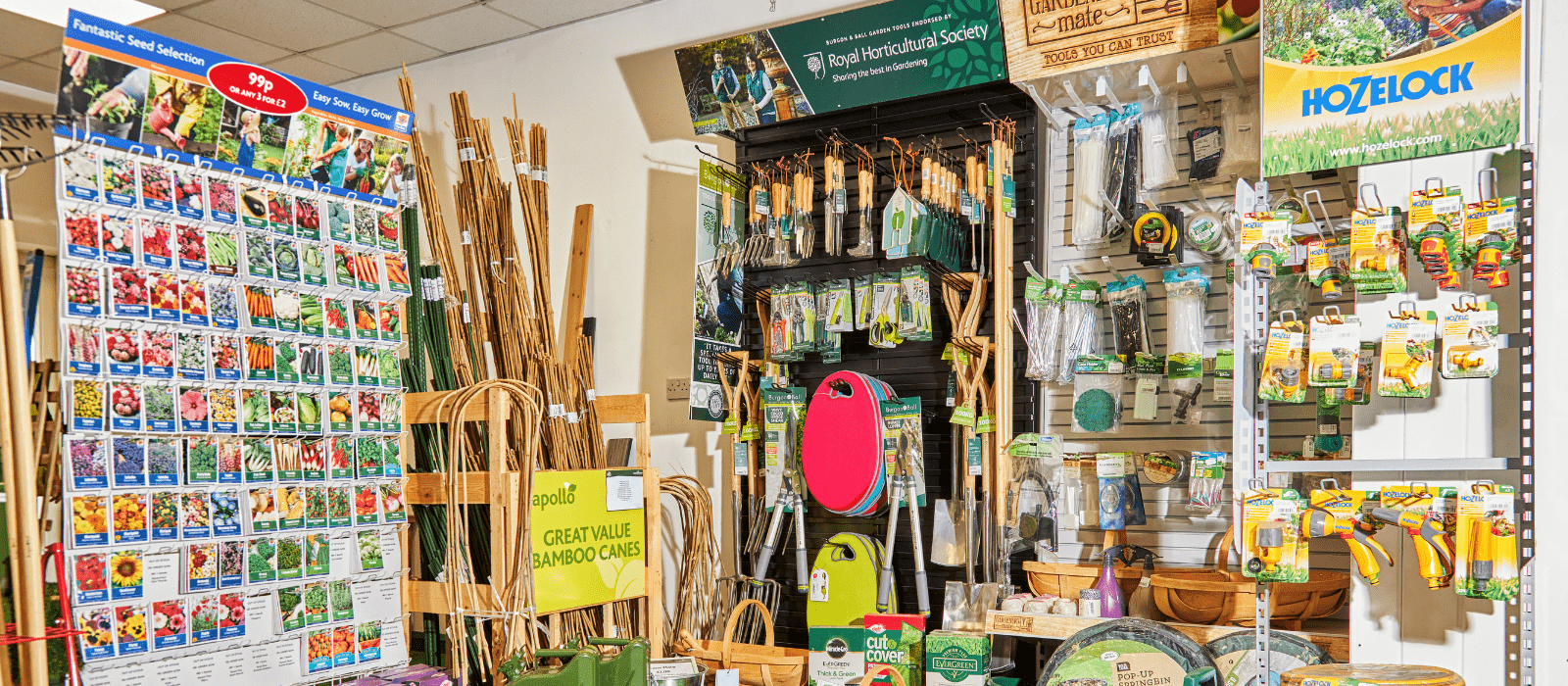 Seeds and tools at Midgley