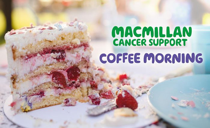 Macmillan Coffee Morning at Midgley 30th Sept