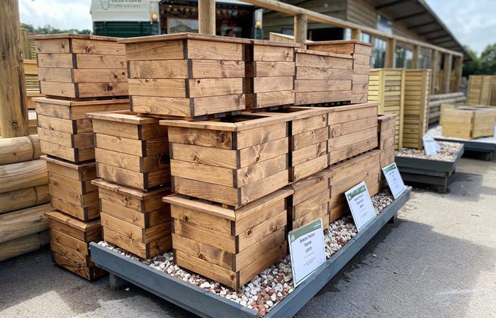 Earnshaws Timber Planters