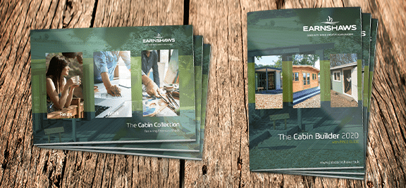 Earnshaws cabin brochures