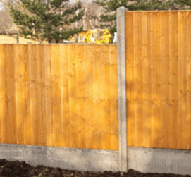 wood fence