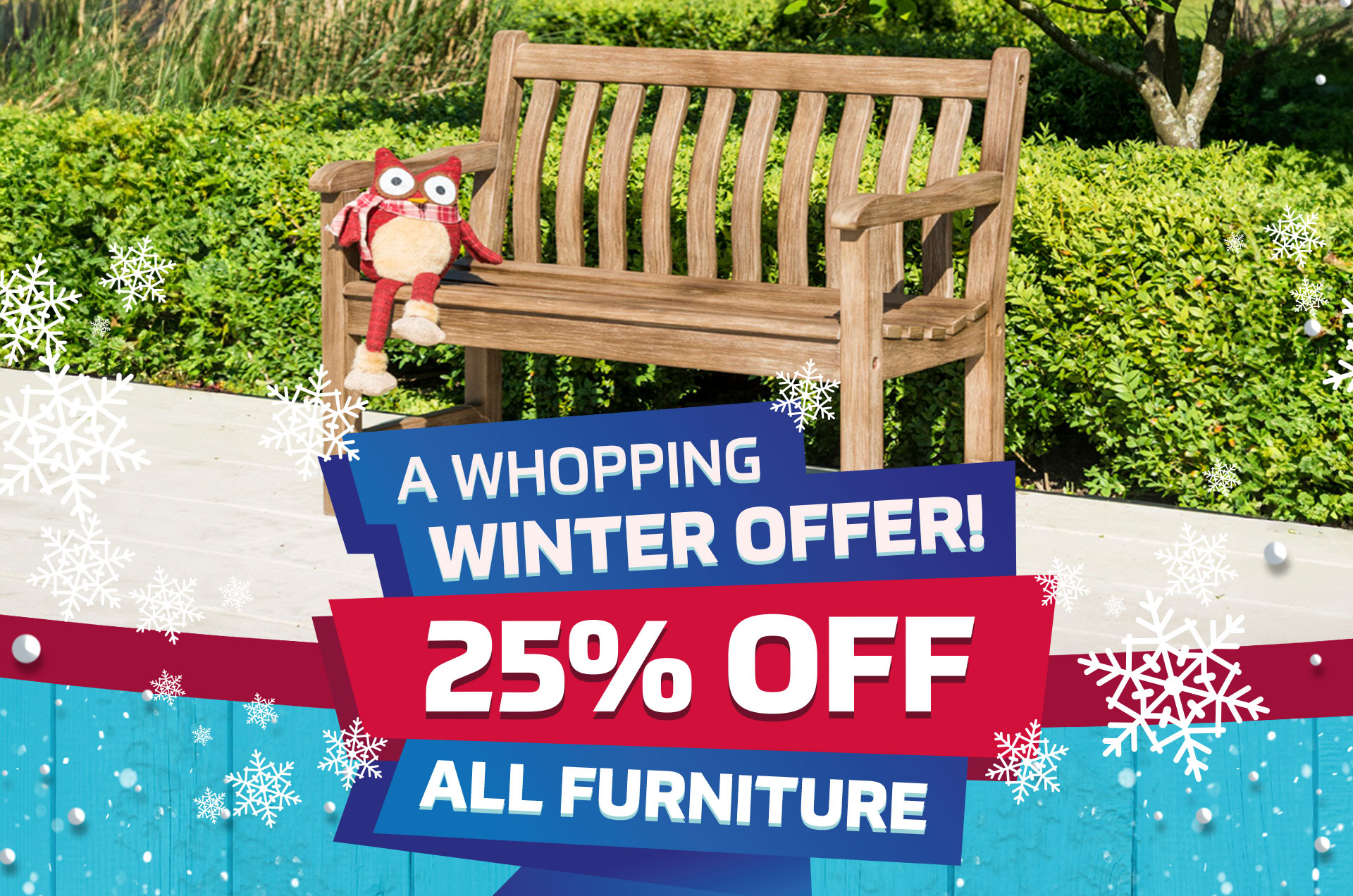 25% off all furniture from Earnshaws
