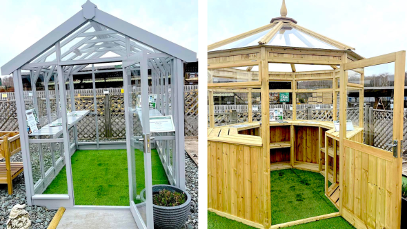 Our New Range Of Wooden Greenhouses!