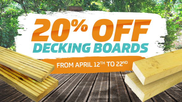 Spring Decking Price Drop!