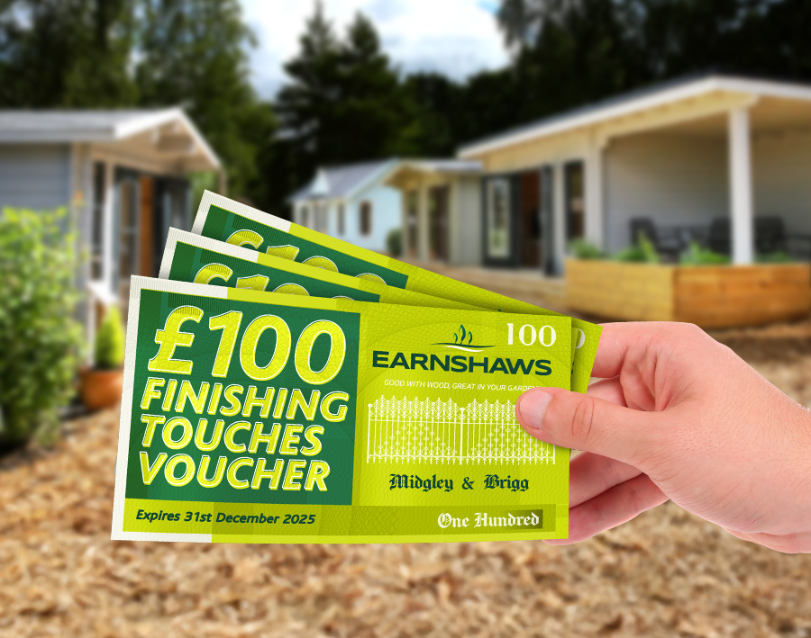 £100 Cabin Finishing Touches Vouchers