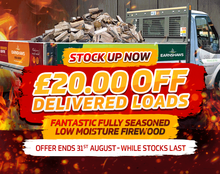 £20.00 Off Delivered Firewood Loads