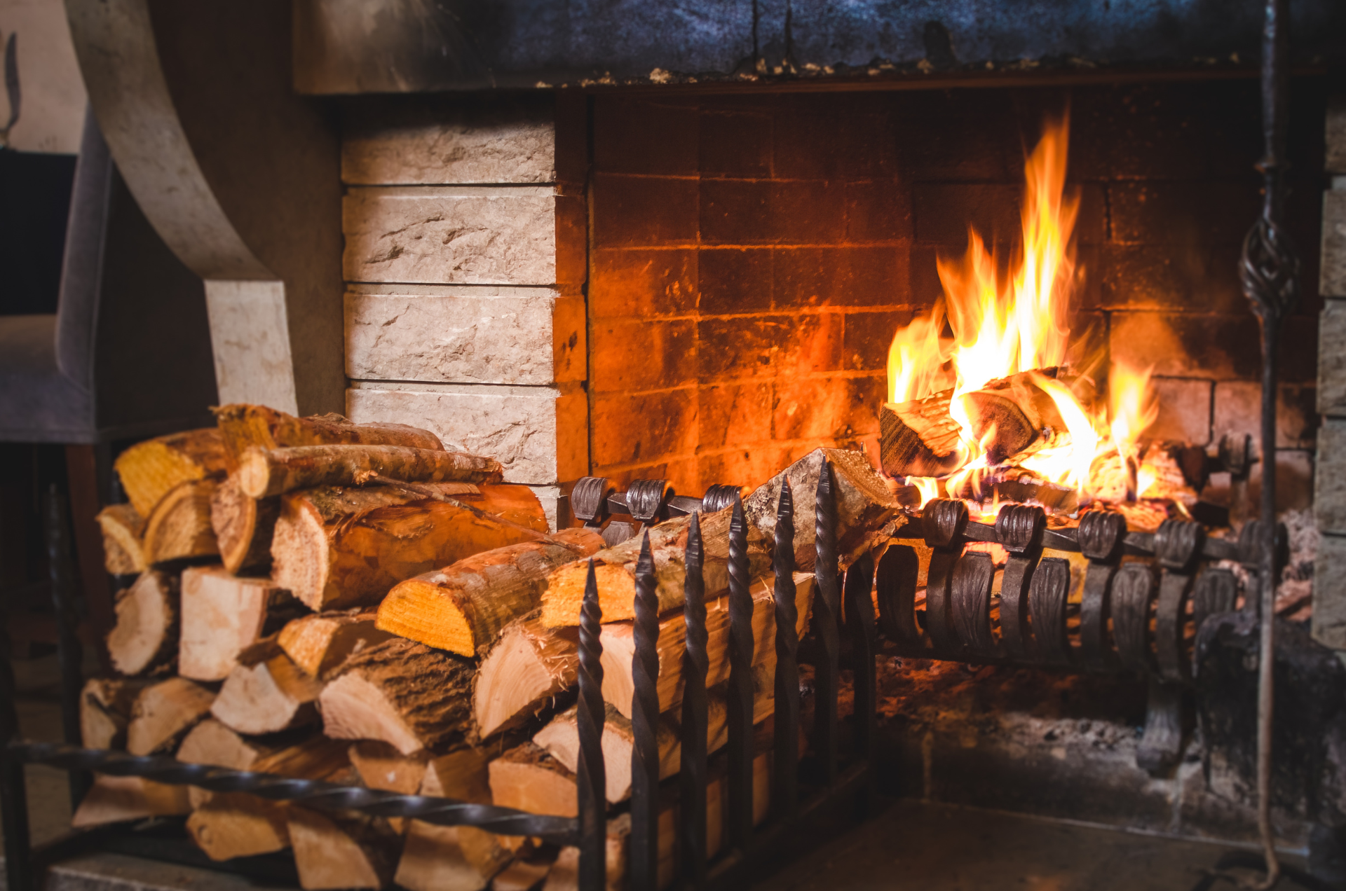 stock up on firewood