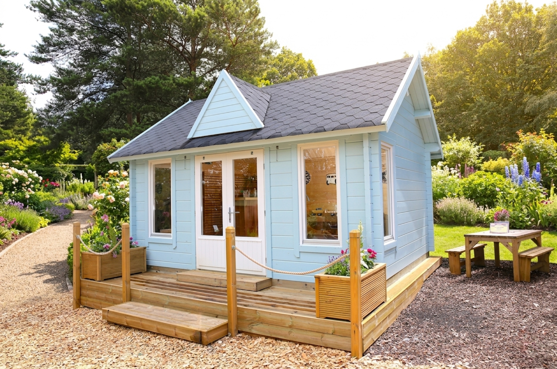 Planning permission for garden buildings