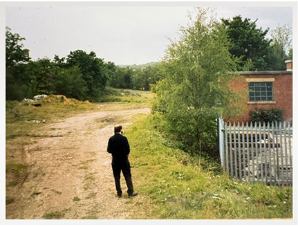 Site entrance in 1996