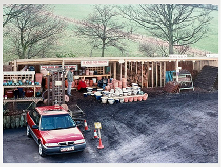 Outdoor display area in 1996