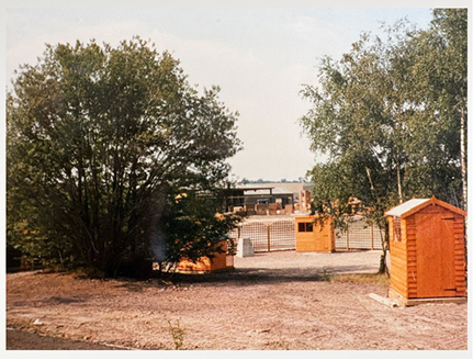 Garden buildings area in 1996